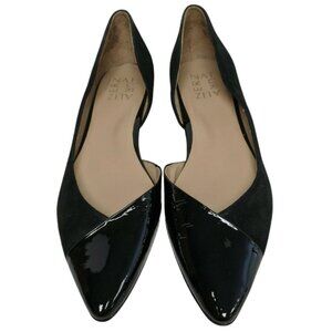 Leather/Suede Ballet Flats